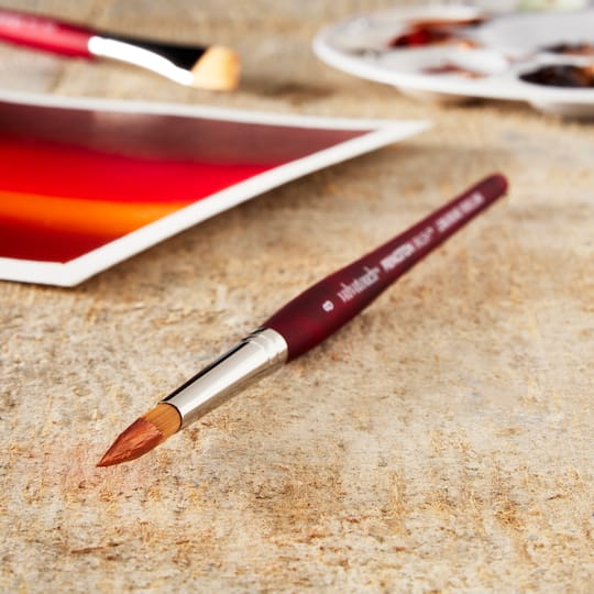 Princeton™ Velvetouch™ Series 3950 Long Round Brush